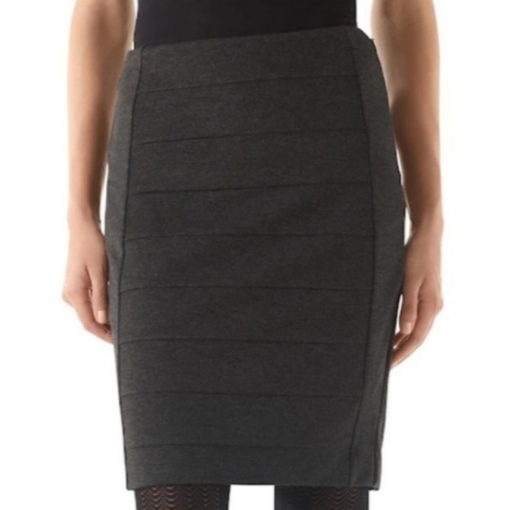 White House Black Market Instantly Slimming Pencil Skirt | Grey | Size 2